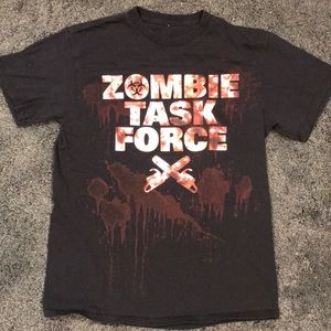MEDIUM Zombie Task Force Short Sleeve Shirt!